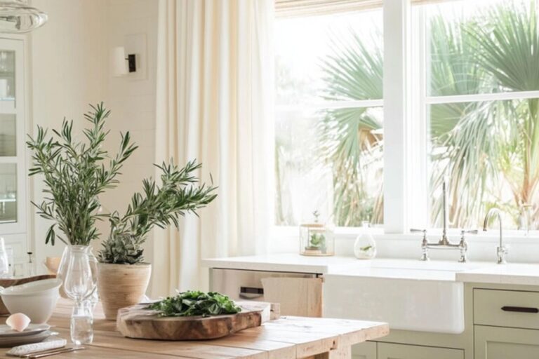 25 Coastal Farmhouse Kitchen Ideas That Balance Both Styles Perfectly