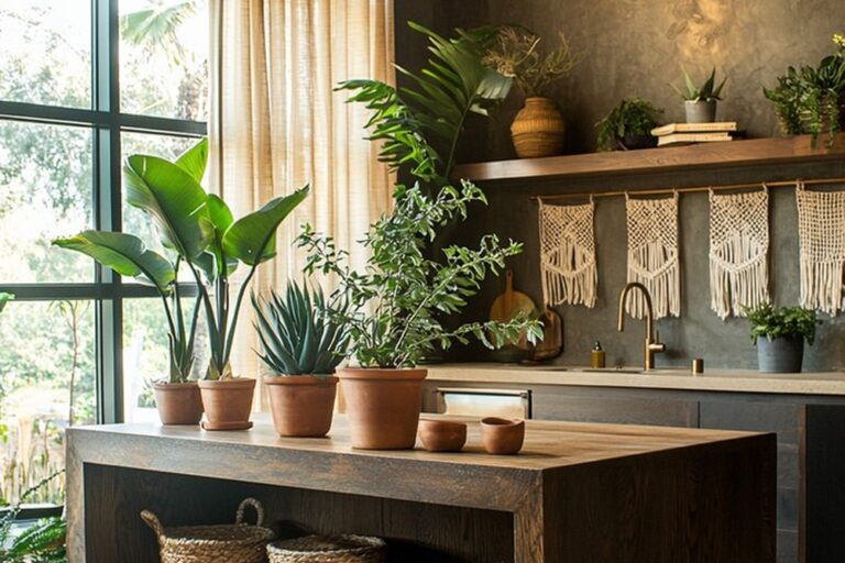 25 Boho Kitchen Ideas That Feel Laidback and Beautifully Curated
