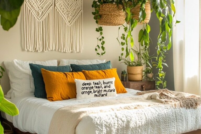25 Boho Bedroom Art Ideas That Pull the Whole Room Together Effortlessly