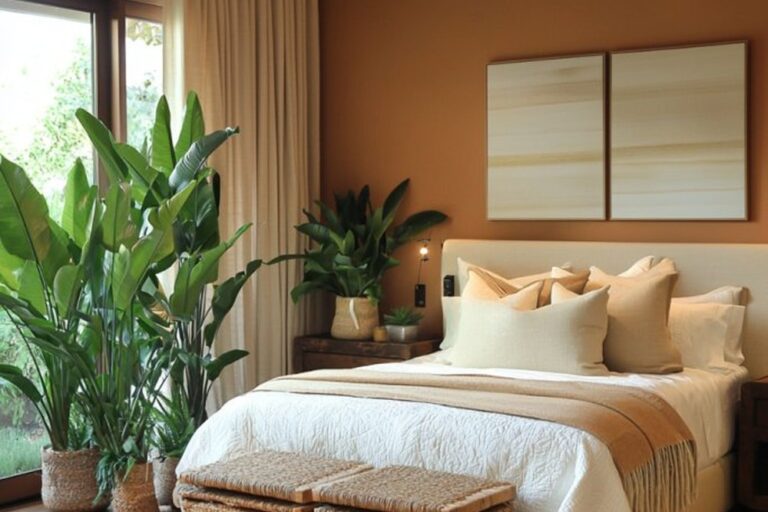 25 Cosy Earthy Bedroom Ideas That Feel Grounded and Beautifully Warm