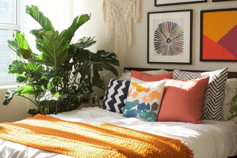 25 Rainbow Boho Bedroom Ideas That Feel Playful and Sophisticated (Not Childish)