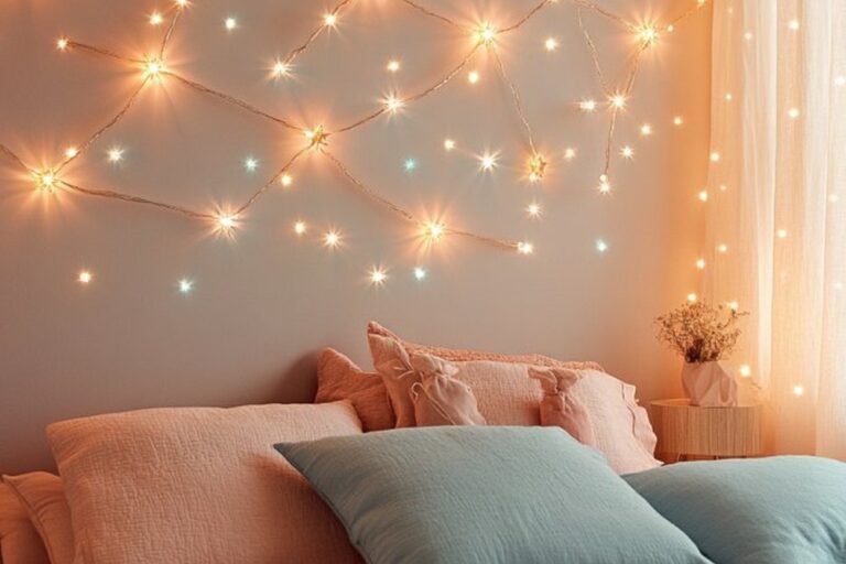 19 Bedroom String Light Ideas That Feel Magical (Not Like a Student Dorm)
